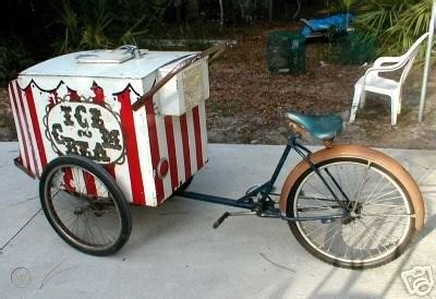 RARE! 1930s ACORN ICE CREAM BICYCLE MADE 